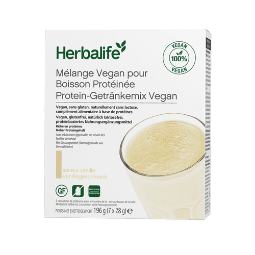 Herbalife Protein-Getränkemix Vegan 7 Portionspackungen
