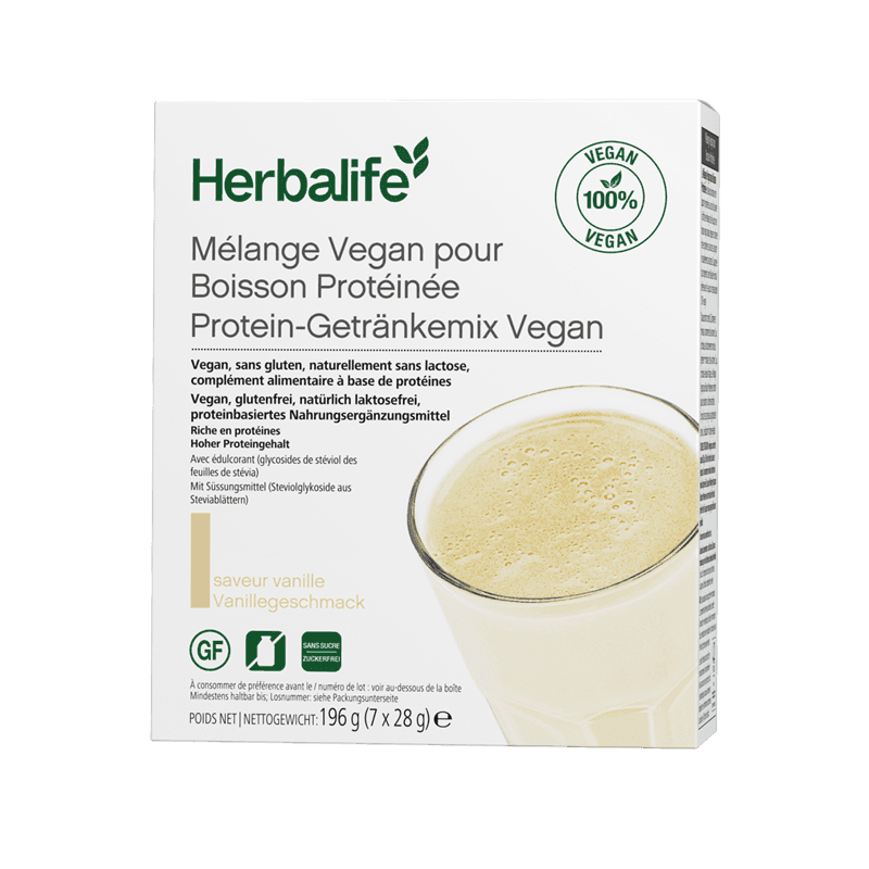 Herbalife Protein-Getränkemix Vegan 7 Portionspackungen