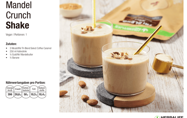 Mandel Crunch Shake