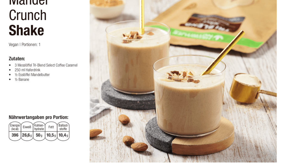 Mandel Crunch Shake