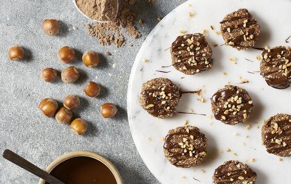 Schoko-Haselnuss-Protein-Konfekt