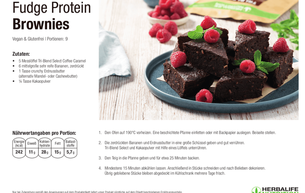 Fudge Protein Brownies