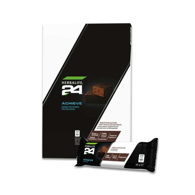Herbalife H24 Achieve Protein Riegel Dark Chocolate Geschmack 6x60g