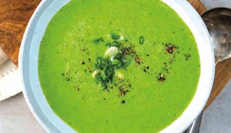 Schnelle Erbsensuppe
