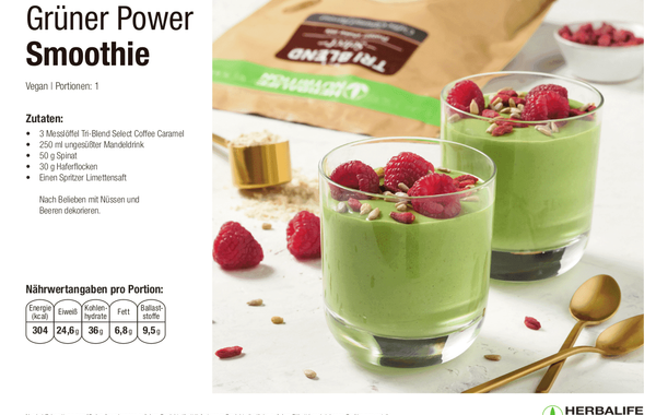 Grüner Power Smoothie