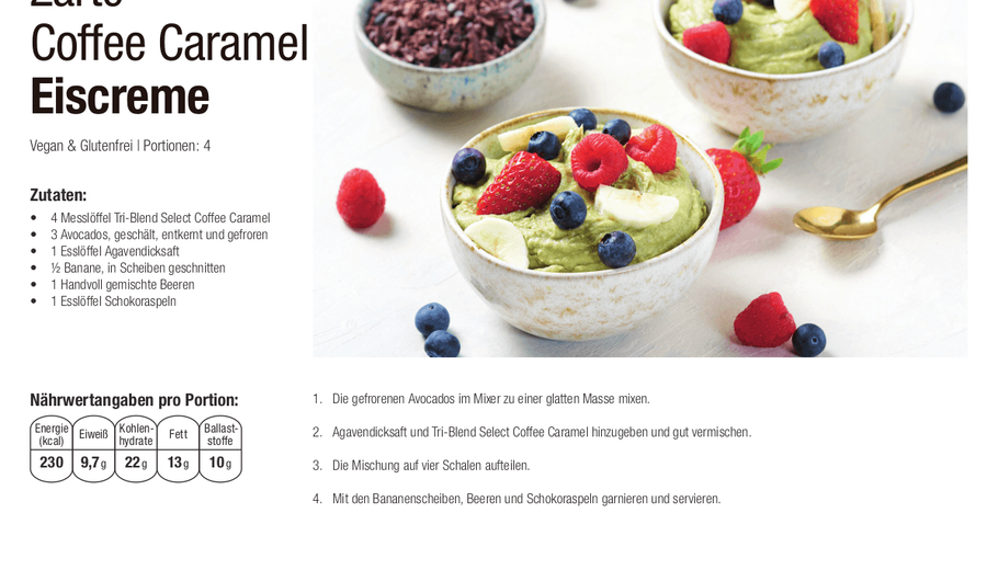 Zarte Coffee Caramel Eiscreme