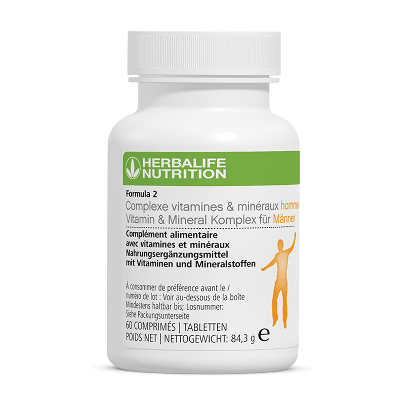 Herbalife Formula 2 Vitamin & Mineral Komplex für Männer 84.3g
