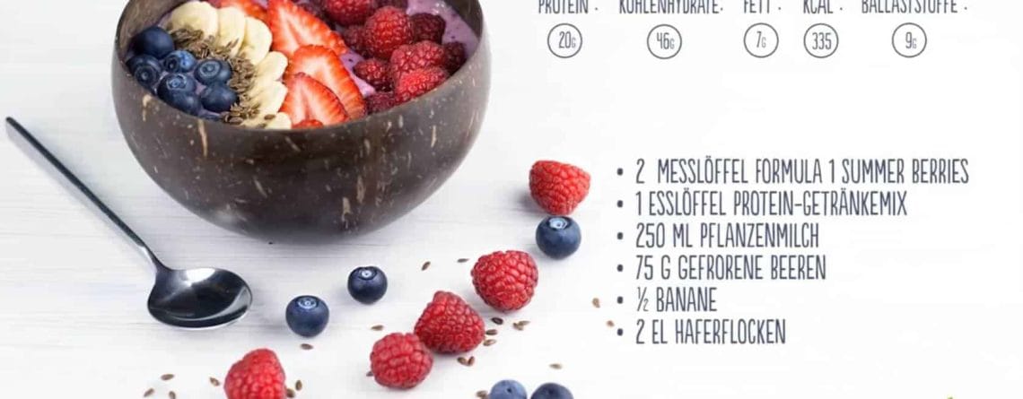 Smoothie Beeren Bowl