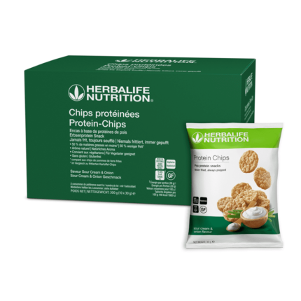 Protein Chips Sour Cream & Onion 10x30g