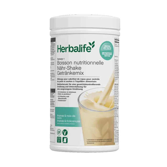 Herbalife Formula 1-Shake Ananas & Kokosnuss