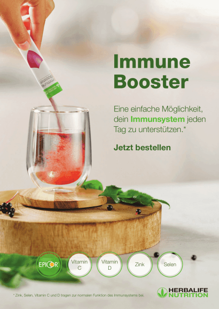 Herbalife Immune Booster 21 Portionspackungen - Wild Berry – Bild 2